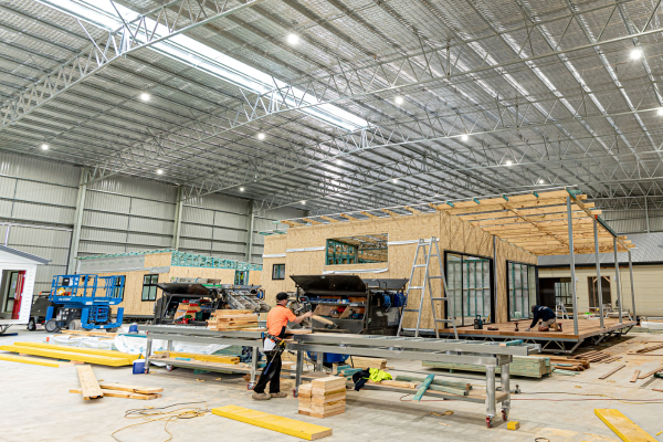 Home being built in our Bendigo factory